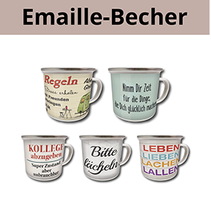 Blechwaren Fabrik Braunschweig - Emaille Becher