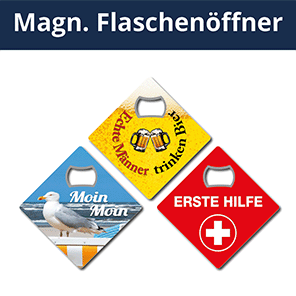 Blechwaren Fabrik Braunschweig - Magnetische Flaschenöffner